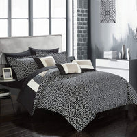 Chic Home Jake 10 Piece Reversible Comforter Set
