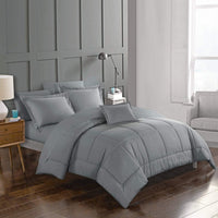 Chic Home Jordyn 8 Piece Stitched Comforter Set