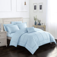Chic Home Jordyn 8 Piece Stitched Comforter Set