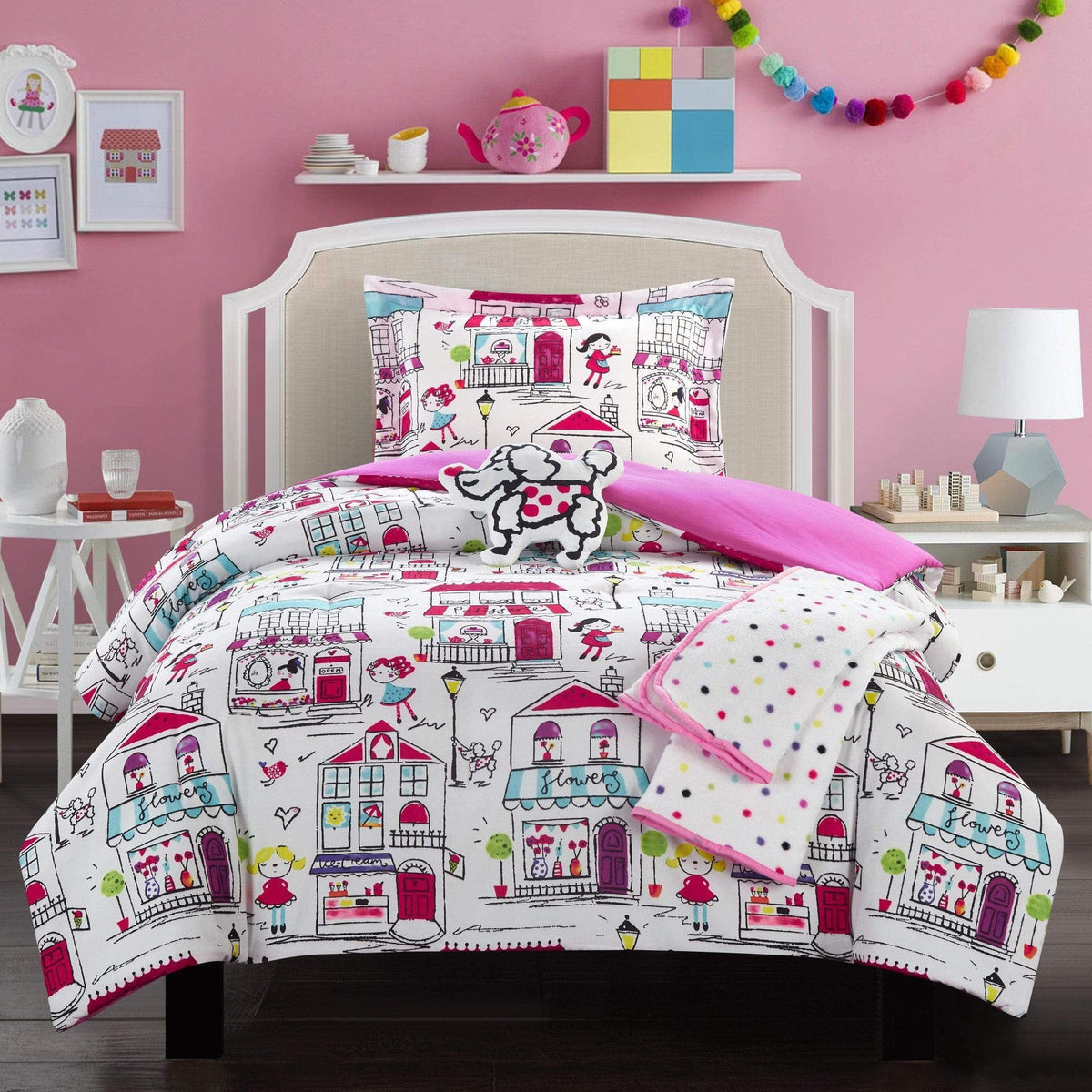Chic Home Kids City 5 Piece Kids Comforter Set Twin