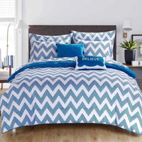 Chic Home Louisville 9 Piece Reversible Comforter Set