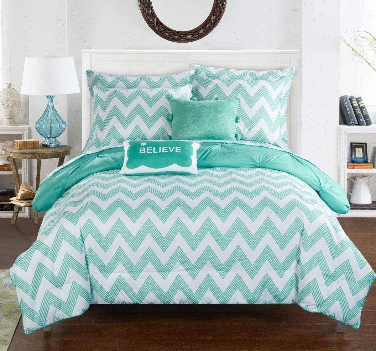 Chic Home Louisville 9 Piece Reversible Comforter Set