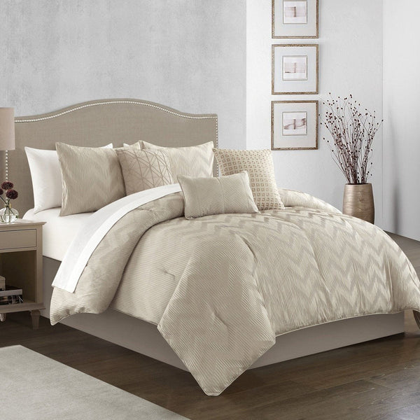 Chic Home Meredith 6 Piece Plush Comforter Set