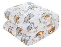 Chic Home Owl Forest 8 Piece Cute Owl Comforter Set