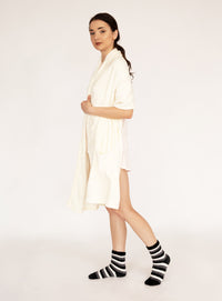 Chic Home Pedra Plush Flannel Fleece Wrap With Socks