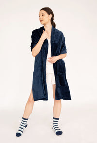 Chic Home Pedra Plush Flannel Fleece Wrap With Socks