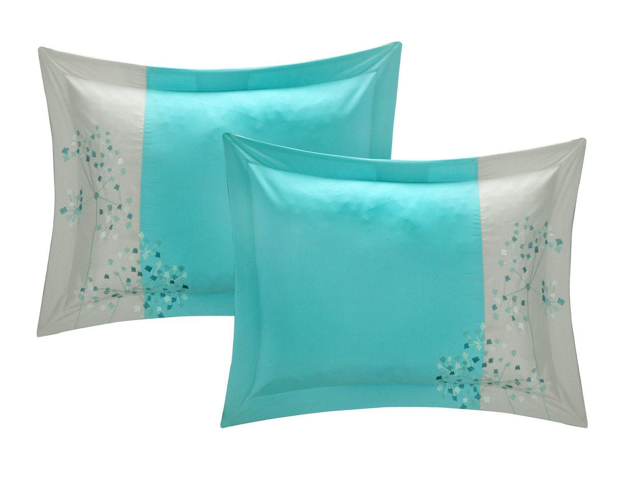 Chic Home Pink Floral 12 Piece Floral Comforter Set