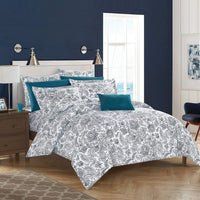 Chic Home Regent's Park 10 Piece Paisley Duvet Cover Set