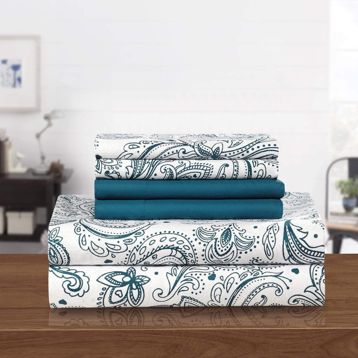 Chic Home Regent's Park 10 Piece Paisley Duvet Cover Set
