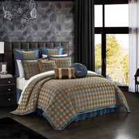 Chic Home Sue 13 Piece Chenille Comforter Set