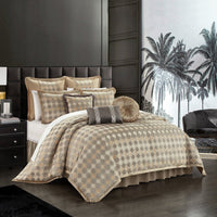 Chic Home Sue 9 Piece Chenille Comforter Set