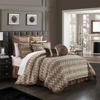 Chic Home Sue 9 Piece Chenille Comforter Set
