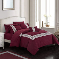 Chic Home Titian 8 Piece Paisley Comforter Set