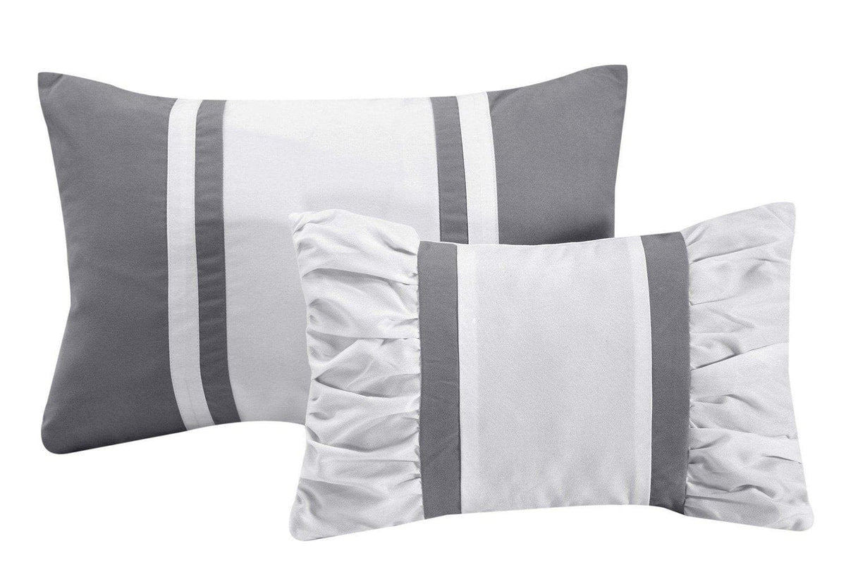 Chic Home Vermont 8 Piece Pinch Pleat Comforter Set