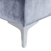 Iconic Home Guinevere Velvet Storage Ottoman