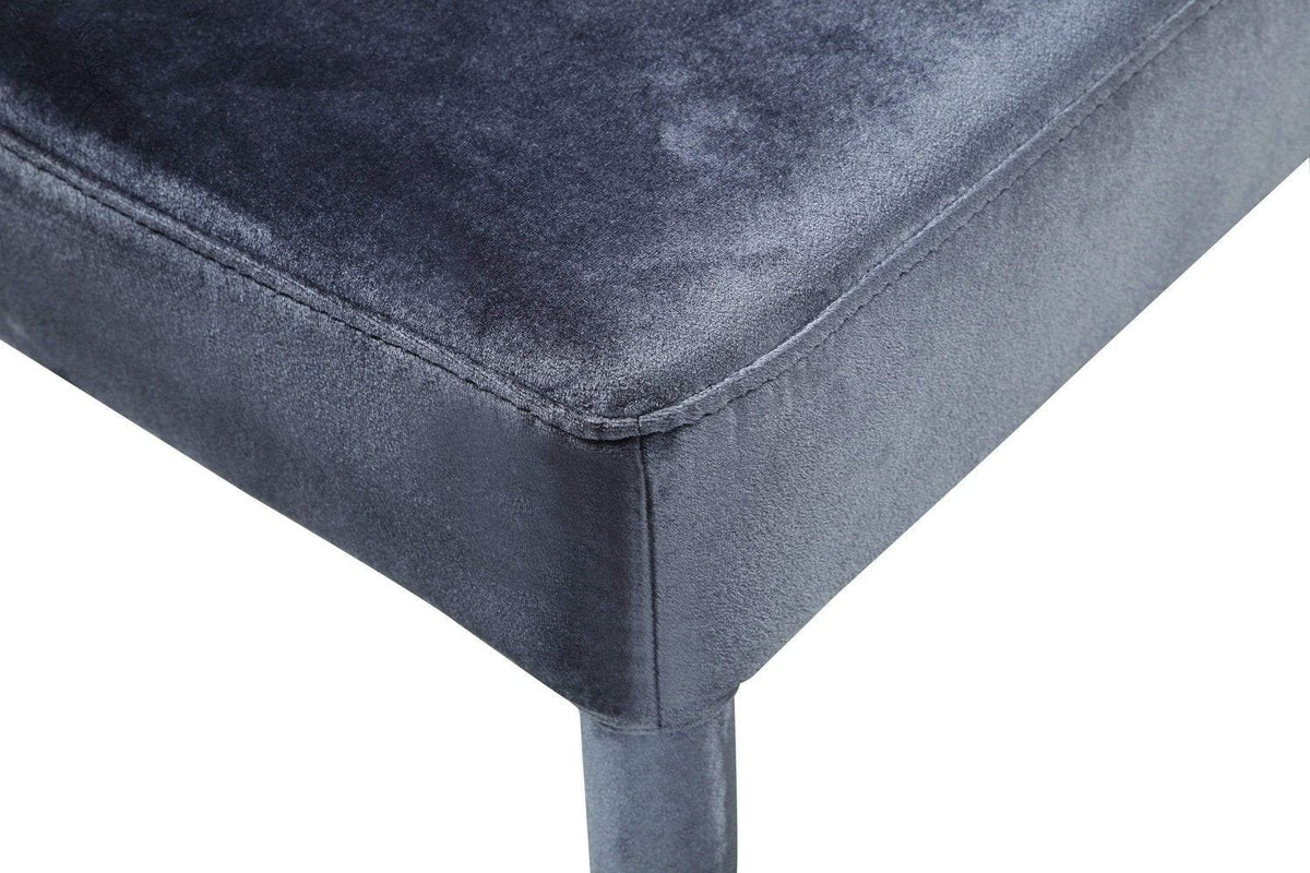 Iconic Home Leverett Velvet Dining Chair Set of 2