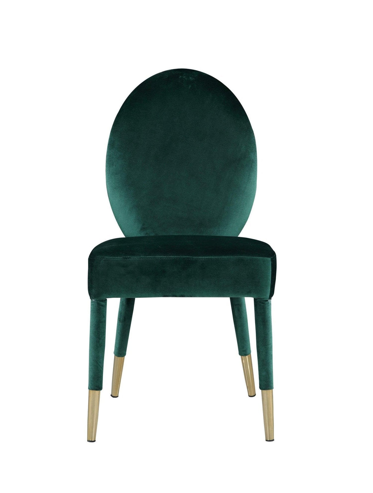 Iconic Home Leverett Velvet Dining Chair Set of 2