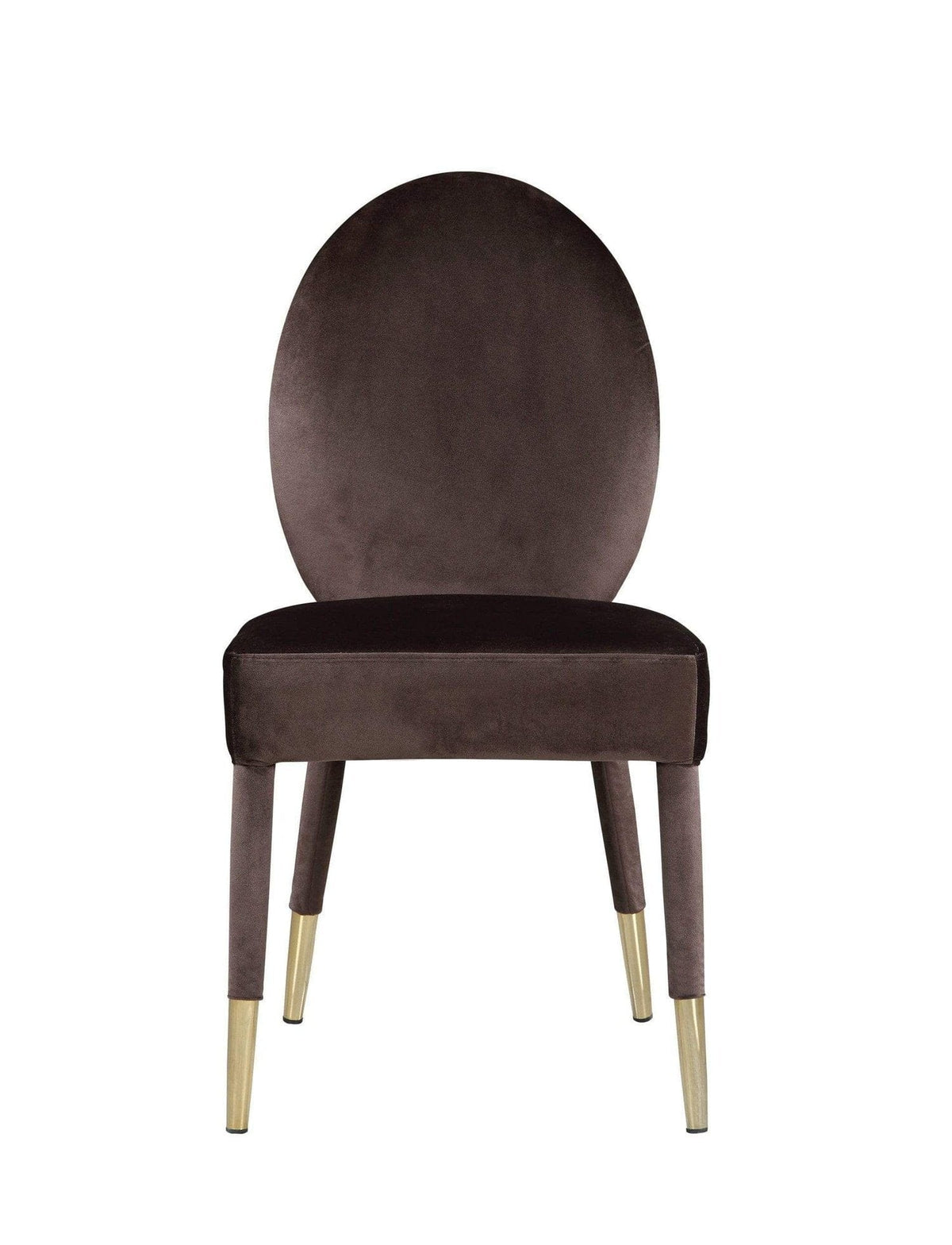 Iconic Home Leverett Velvet Dining Chair Set of 2