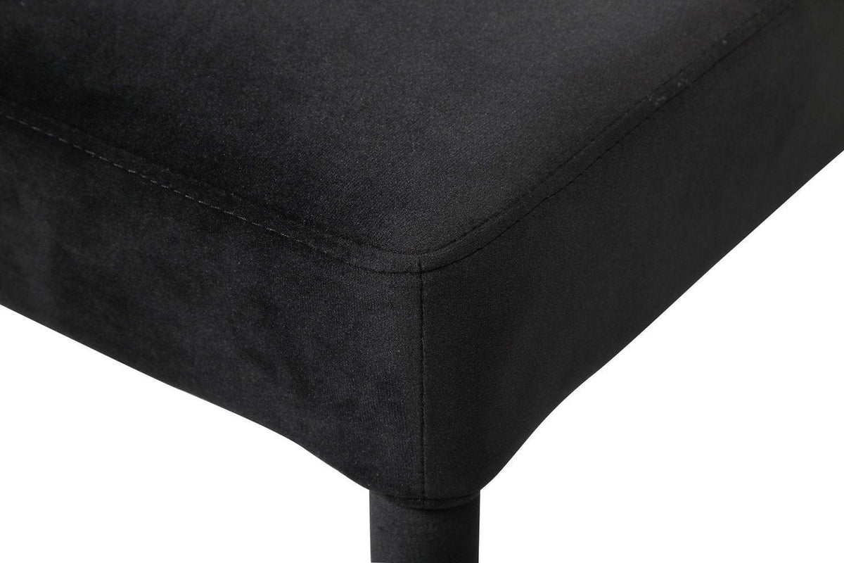 Iconic Home Leverett Velvet Dining Chair Set of 2