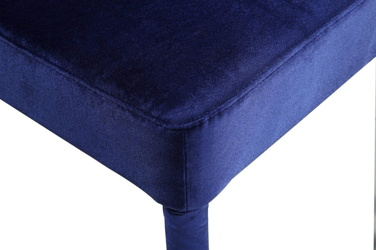 Iconic Home Leverett Velvet Dining Chair Set of 2