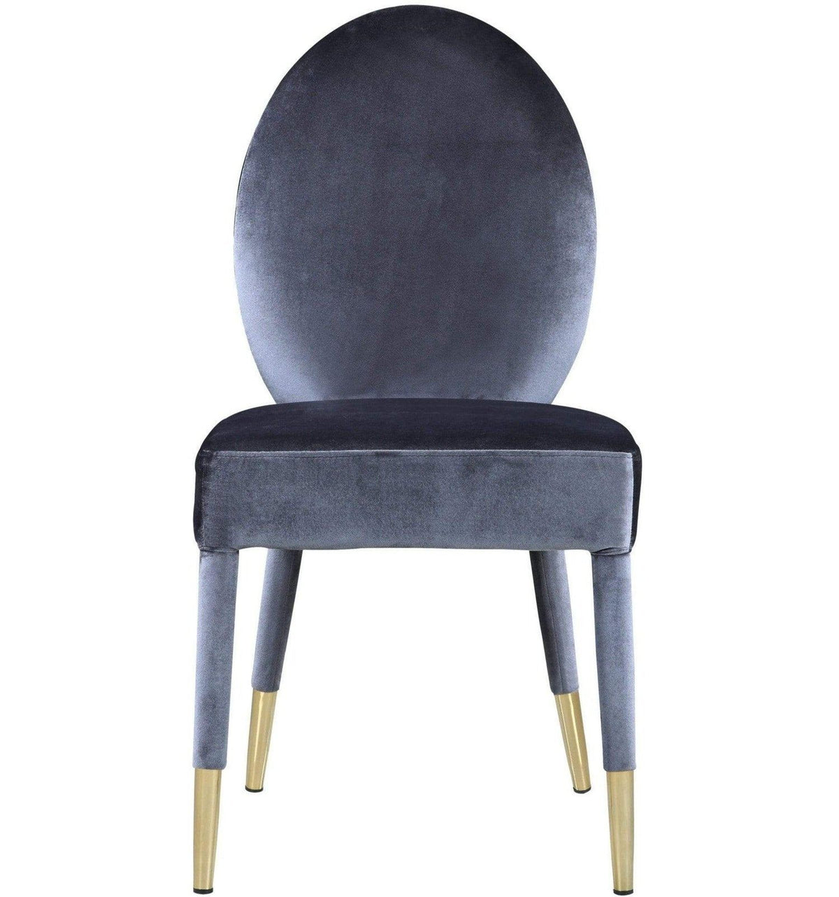 Iconic Home Leverett Velvet Dining Chair Set of 2