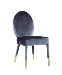 Iconic Home Leverett Velvet Dining Chair Set of 2