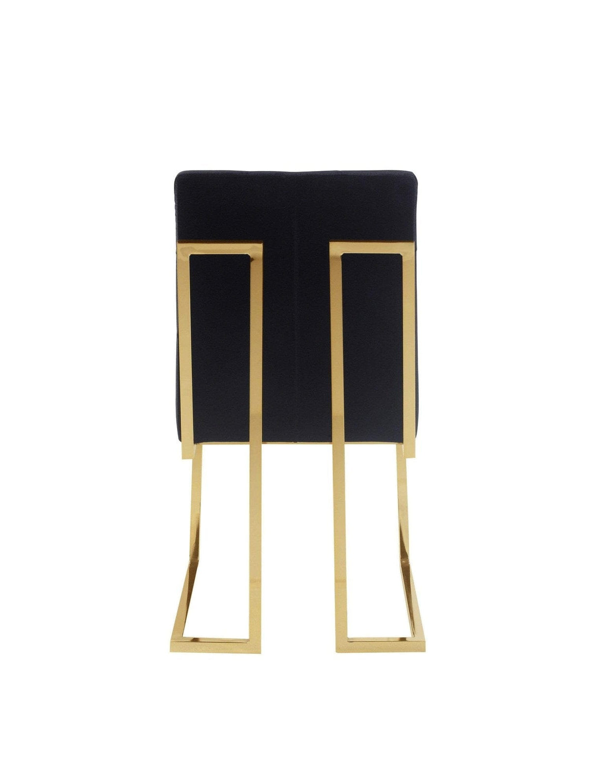 Iconic Home Liam Velvet Side Dining Chair Set of 2