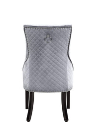Iconic Home Machla Tufted Velvet Dining Chair Set of 2