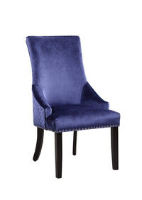 Iconic Home Machla Tufted Velvet Dining Chair Set of 2
