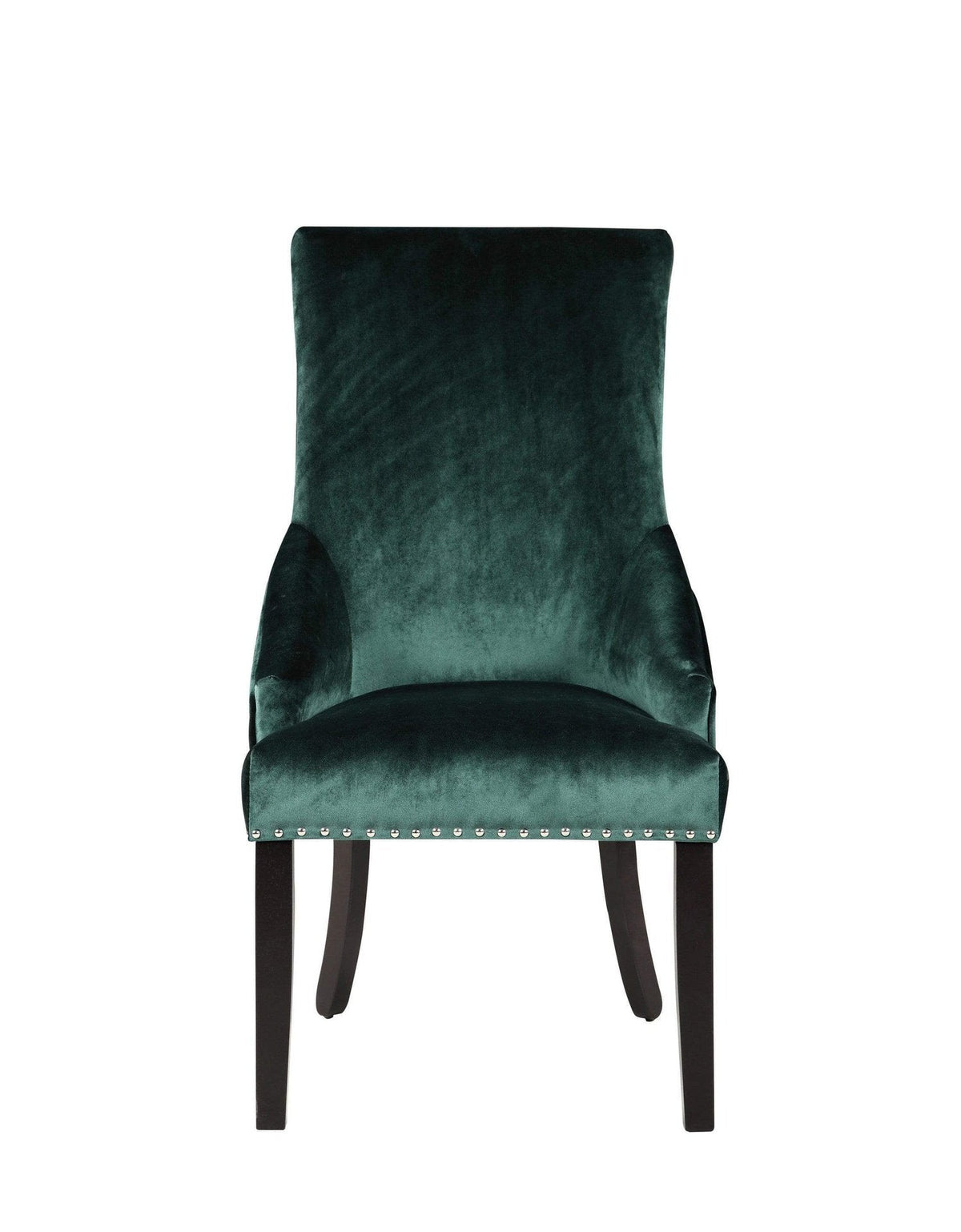 Iconic Home Machla Tufted Velvet Dining Chair Set of 2