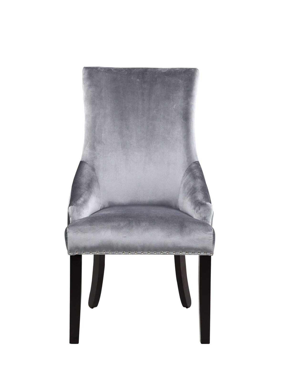 Iconic Home Machla Tufted Velvet Dining Chair Set of 2