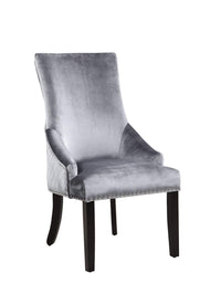 Iconic Home Machla Tufted Velvet Dining Chair Set of 2
