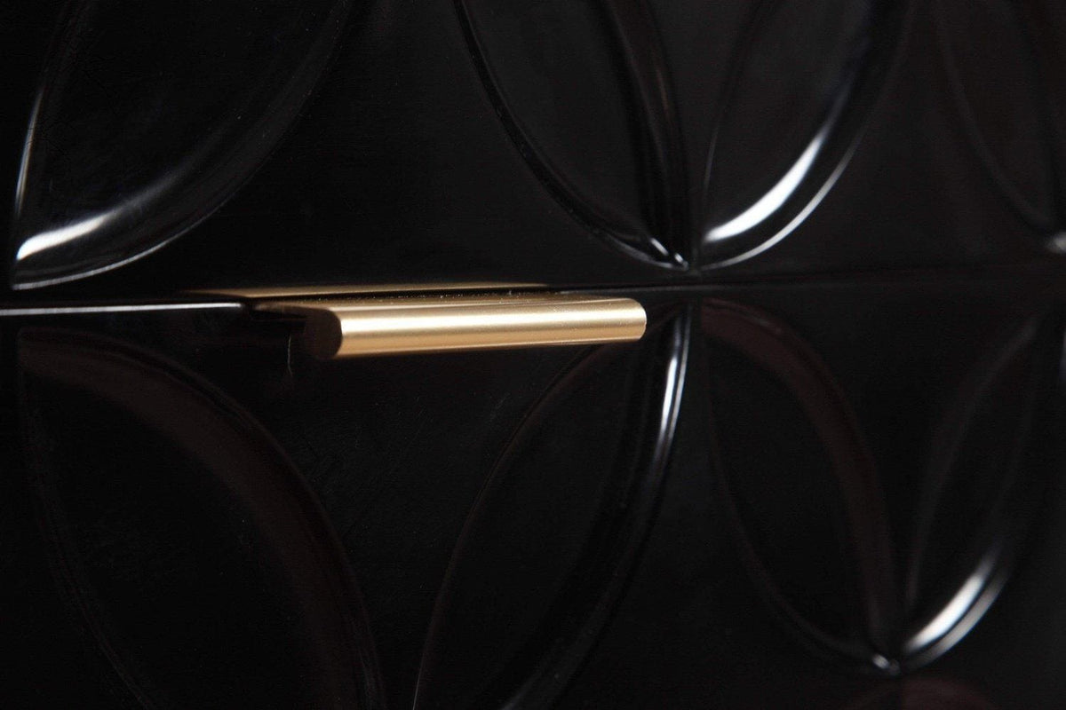 Iconic Home Mantau End Side Table | Nightstand