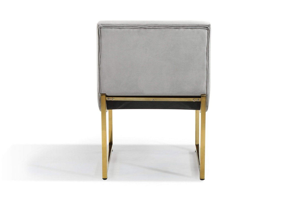 Iconic Home Moriah Tufted Velvet Accent Chair