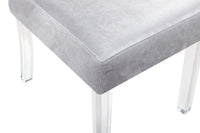 Iconic Home Sharon Tufted Velvet Dining Chair Set of 2