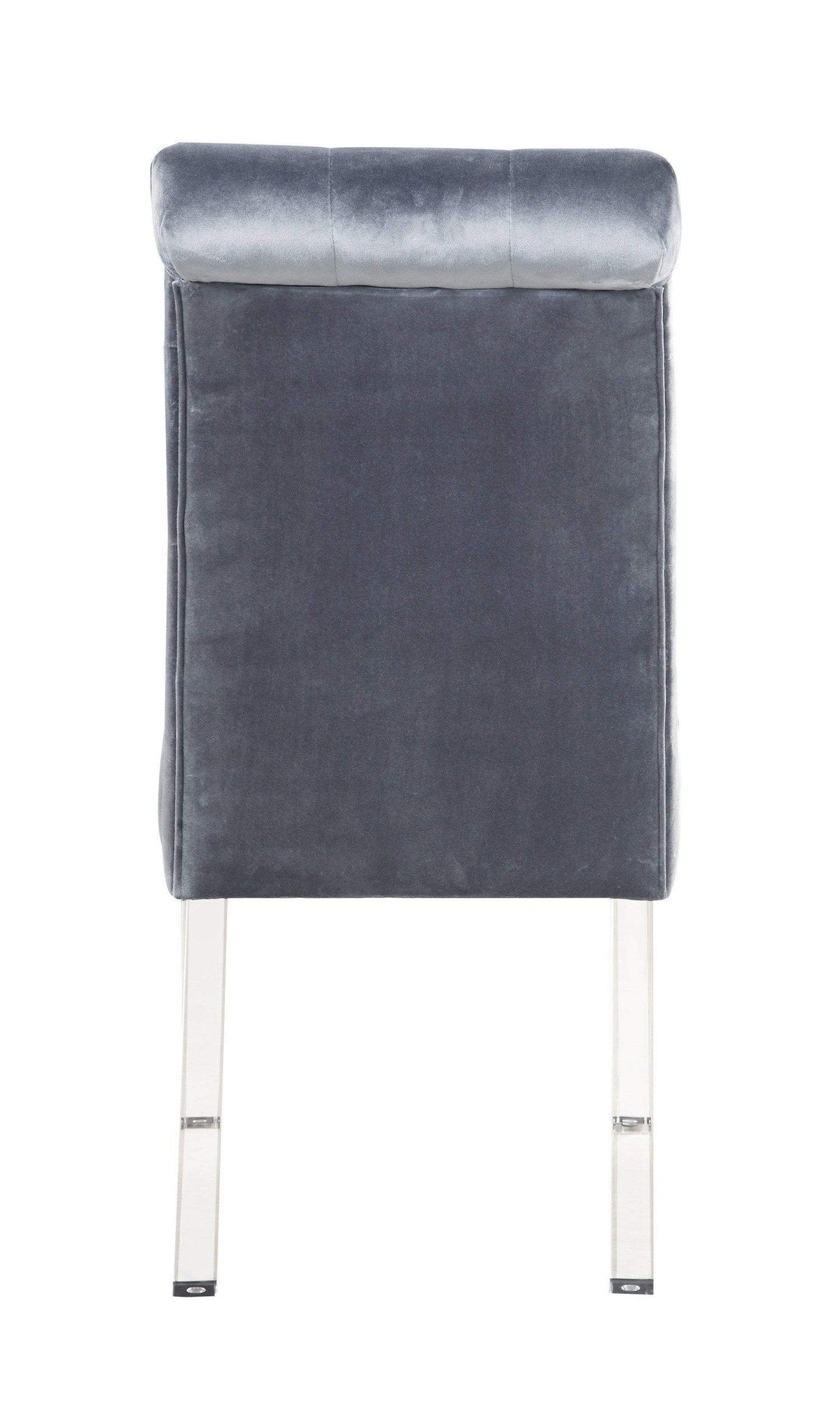 Iconic Home Sharon Tufted Velvet Dining Chair Set of 2