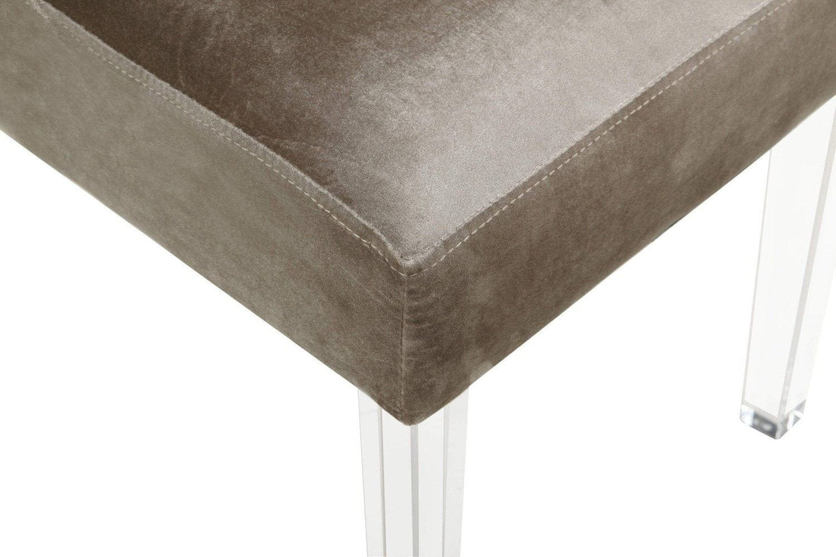 Iconic Home Sharon Tufted Velvet Dining Chair Set of 2