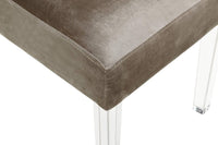 Iconic Home Sharon Tufted Velvet Dining Chair Set of 2