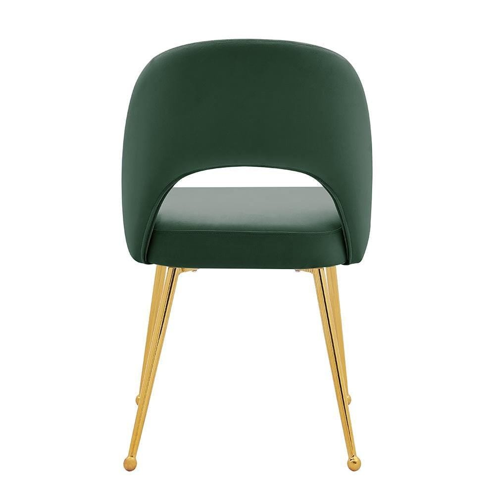 Iconic Home Welburn Velvet Side Dining Chair Set of 2