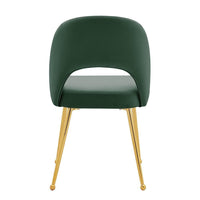 Iconic Home Welburn Velvet Side Dining Chair Set of 2