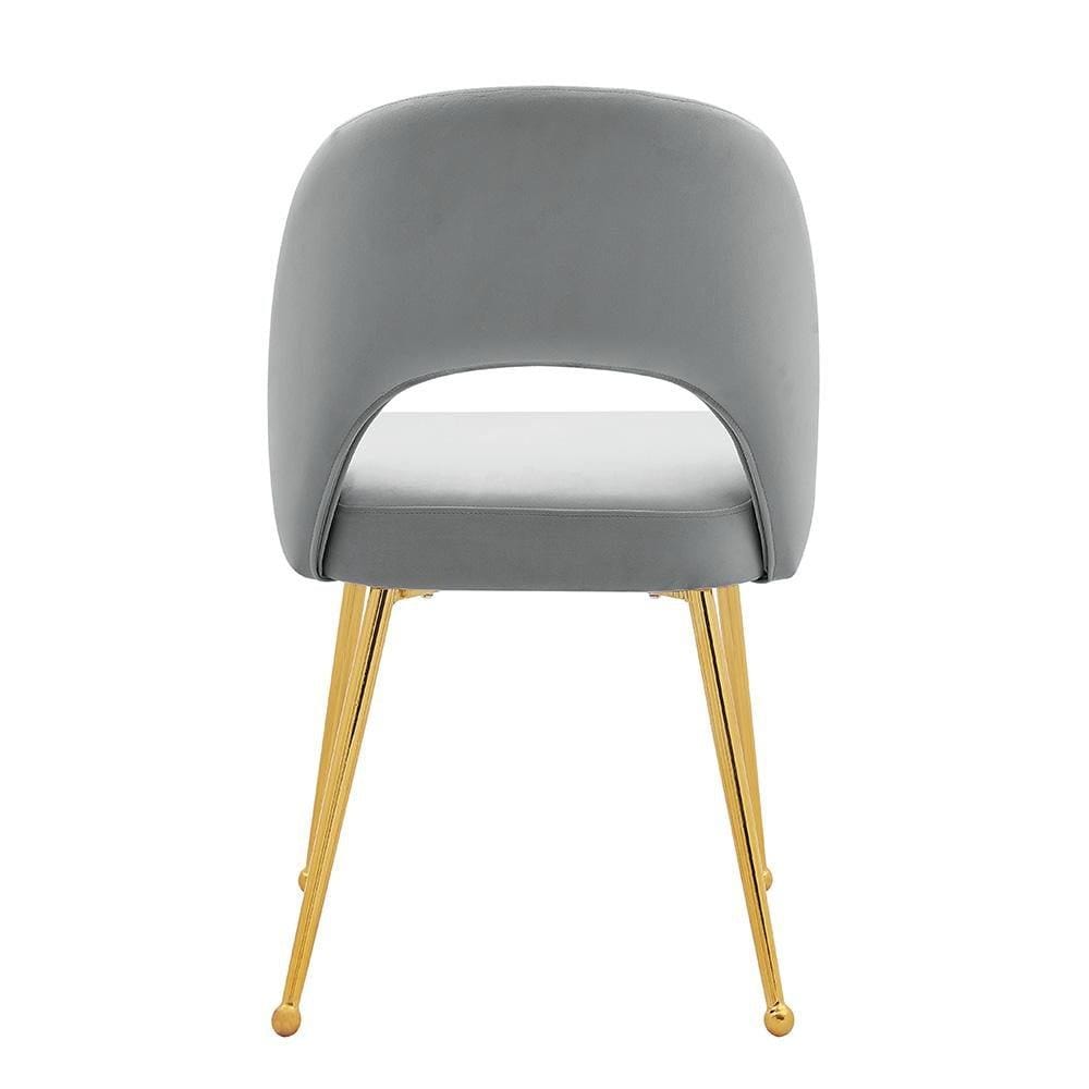 Iconic Home Welburn Velvet Side Dining Chair Set of 2