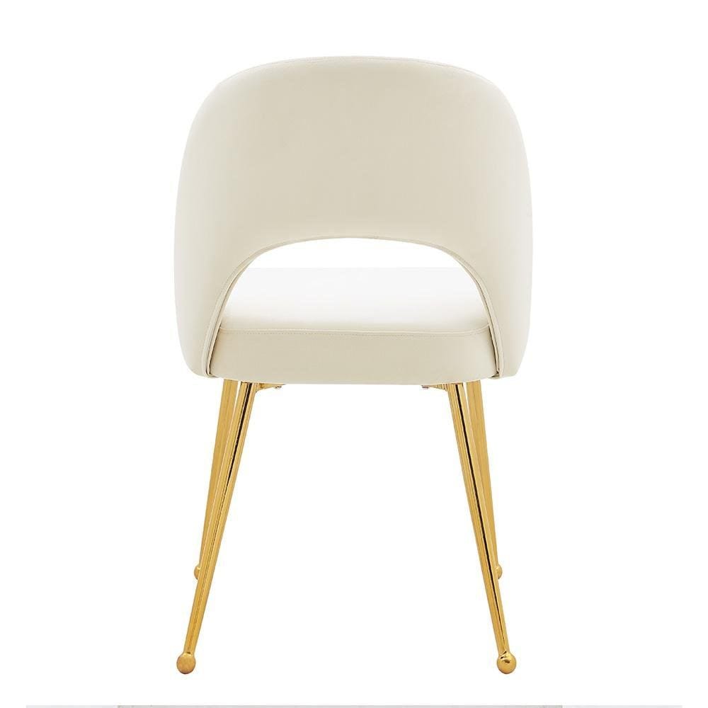 Iconic Home Welburn Velvet Side Dining Chair Set of 2
