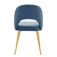 Iconic Home Welburn Velvet Side Dining Chair Set of 2