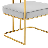 Iconic Home Winfield Velvet Dining Chair