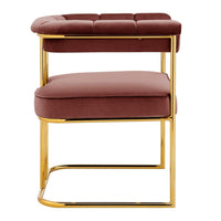 Iconic Home Winfield Velvet Dining Chair