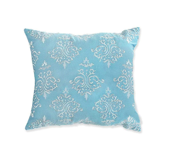Chic Home Magical Medallion 1 Piece 100% Cotton Decorative Pillow Shibori Medallion Print Blue