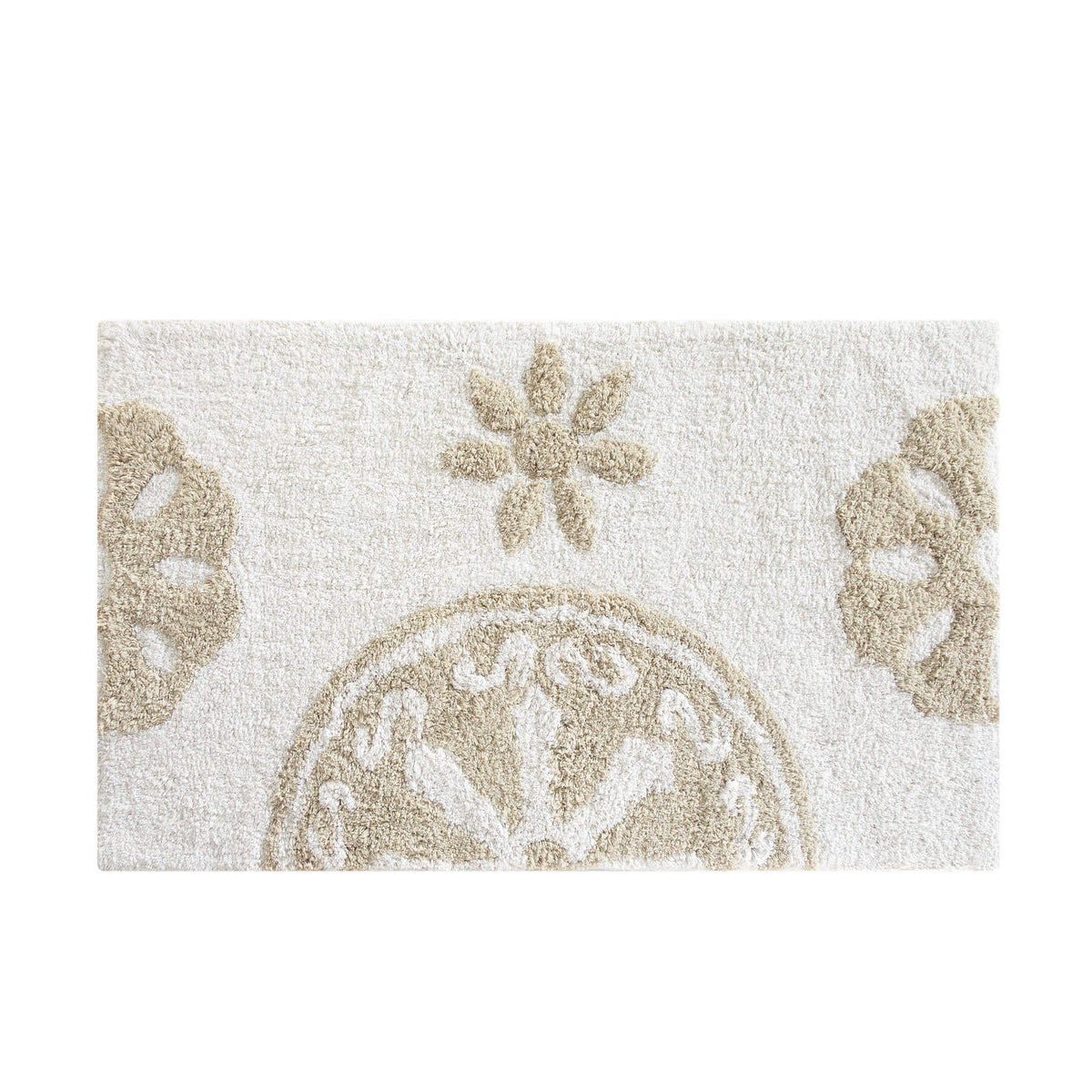 Chic-Home-Sarabi Plush Tufted Cotton Large Bathroom Rug-