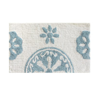 Chic-Home-Sarabi Plush Tufted Cotton Large Bathroom Rug-