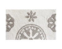 Chic-Home-Sarabi Plush Tufted Cotton Large Bathroom Rug-