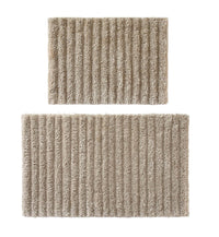 Chic-Home-Tyrion 2 Piece Plush Poly-Cotton Bath Rug Set-